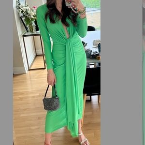 Solace London Lorena Midi Dress Bright